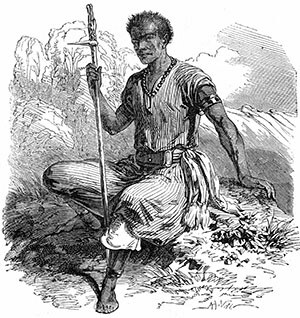 达荷美战士首领 Passou