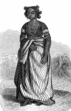 Tsi-ou-Mahoun, Queen of the Sakalave of Madagascar
