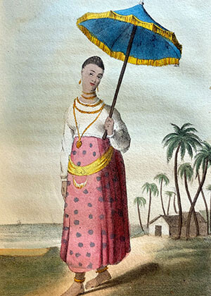 Mulattre (woman of mixed race) of the Gold Coast