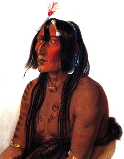 Psichdja-Sahpa, a Yanktonai or Western Dakota Indian