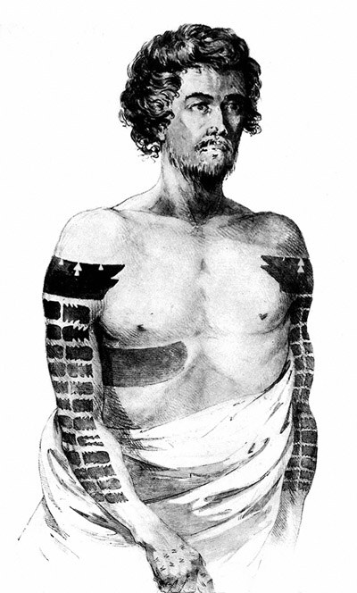 Man of Rurutu Island, French Polynesia
