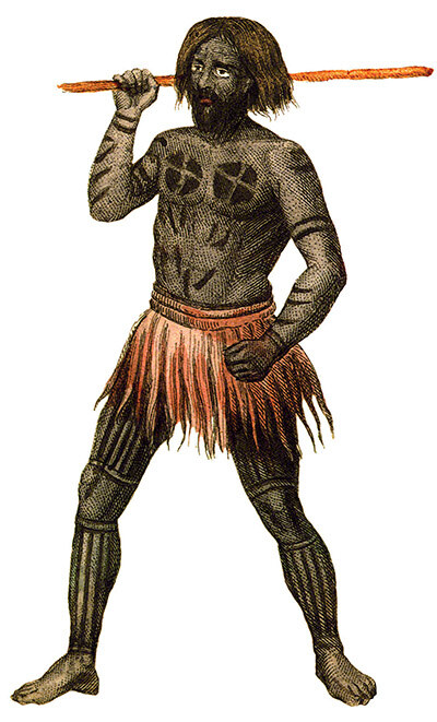 Warrior of Gambier Islands