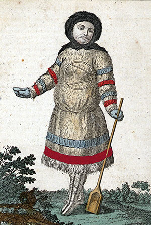 A Samoyed woman