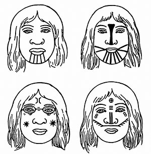 Female tattoo designs of the Gran Chaco of Bolivia