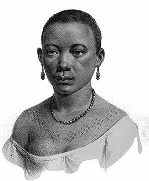 Monjolo, esclavos negros de Brasil