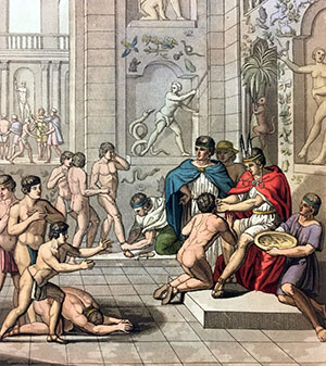 Honours of the Inca royal family — historical illustration