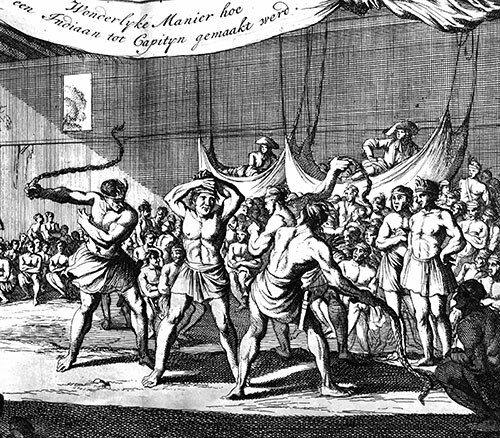 Initiation rite amongst Indians of Guyana
