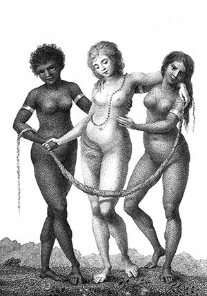 Donna d'Europa, d'Africa e d'America