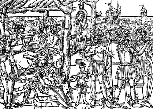 Cannibalism among Tupi-speaking people, Brazil