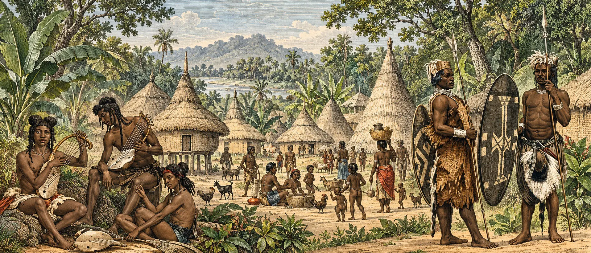 Central African Peoples — historical culture header