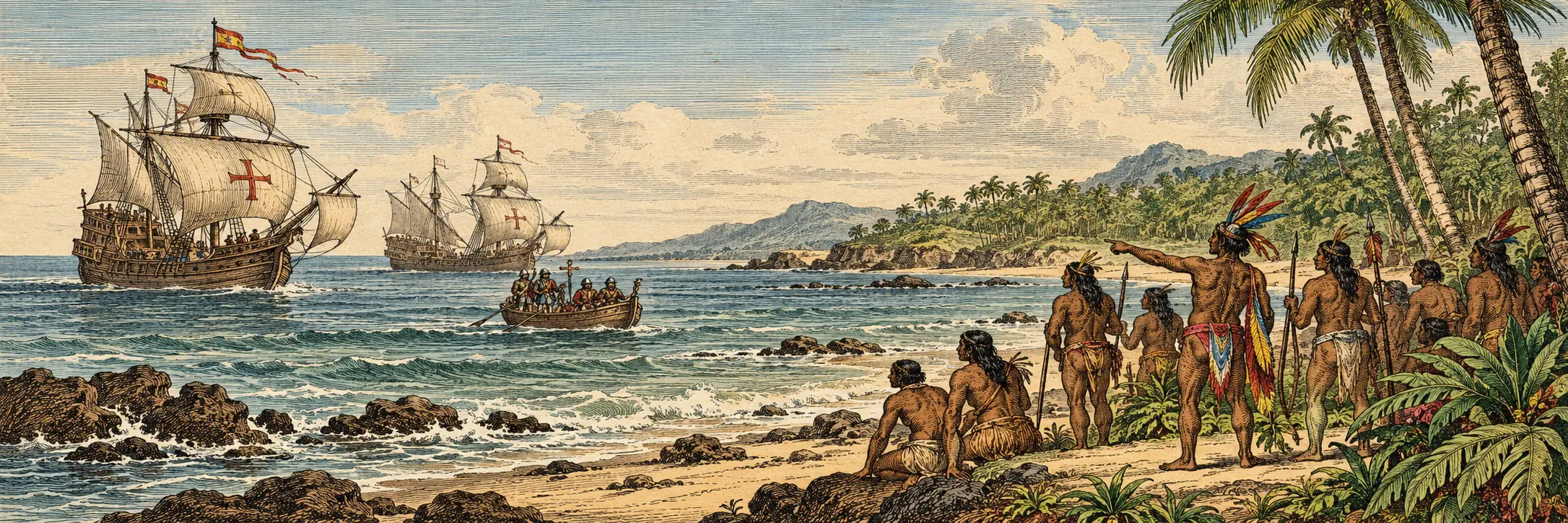 The Spanish Conquest — historical culture header