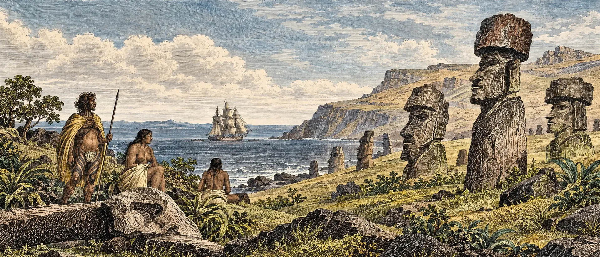 Isola di Pasqua — immagine storica